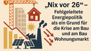 „Nix vor 26!“ – Wie Energiepolitik die Bau- und Wohnungskrise verschärft