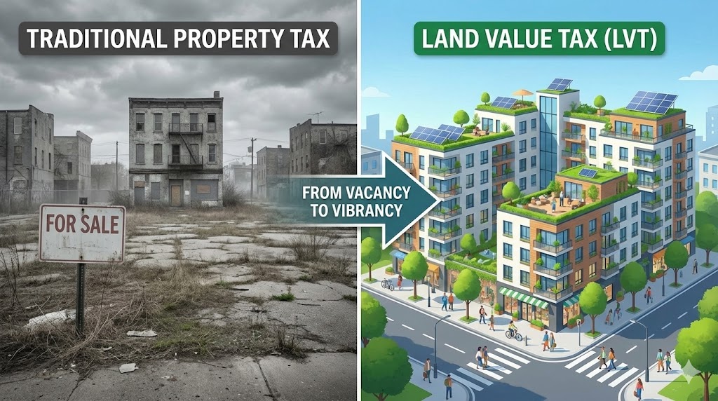 Bodenwertsteuer Beispiele, Land Value Tax international